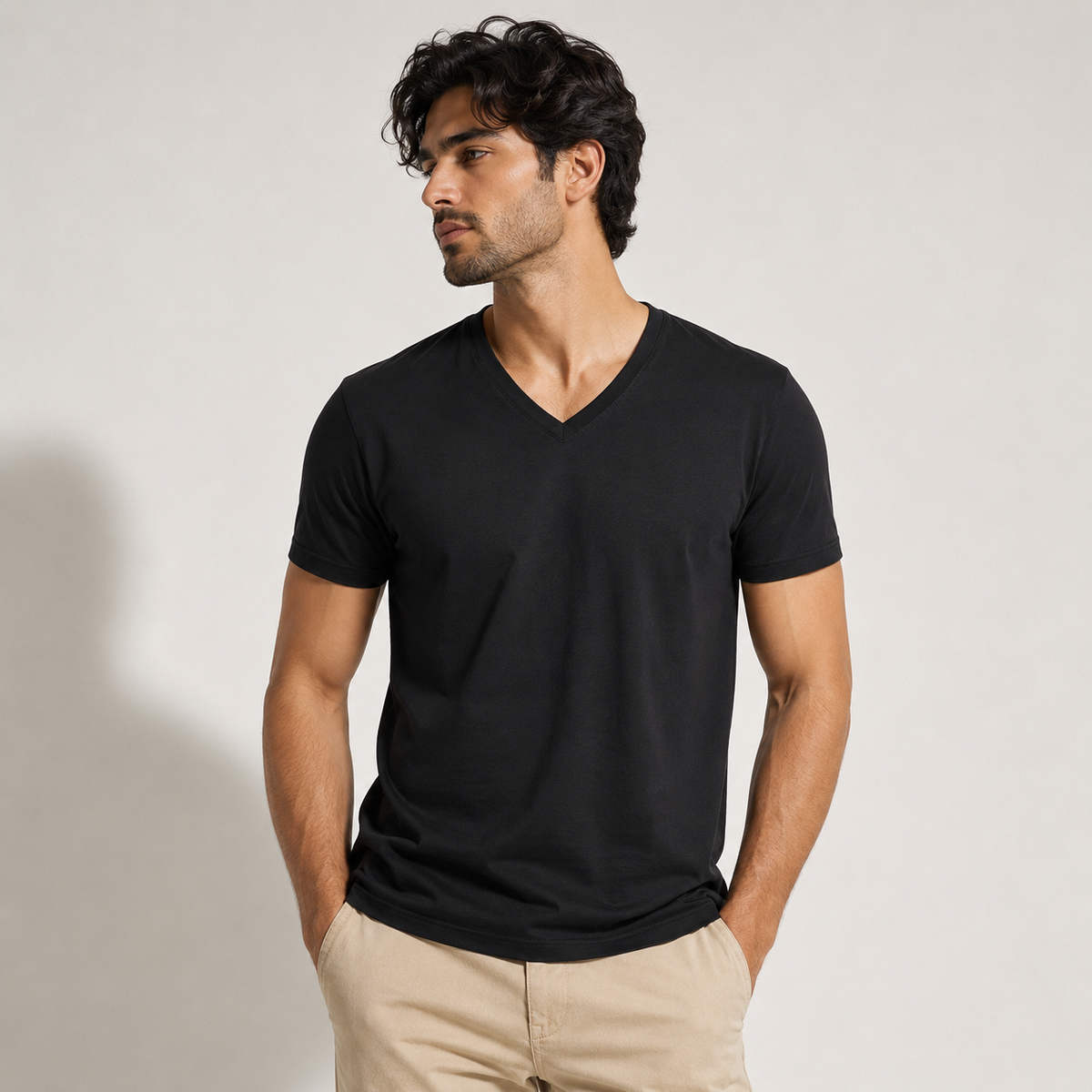 Men's Premium V-Neck T-Shirt